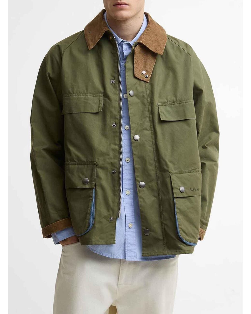 Barbour Green Casual Jacket for men