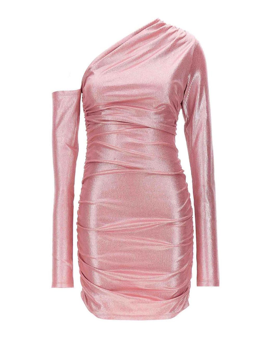ANDAMANE Pink Olimpia Mini Dress