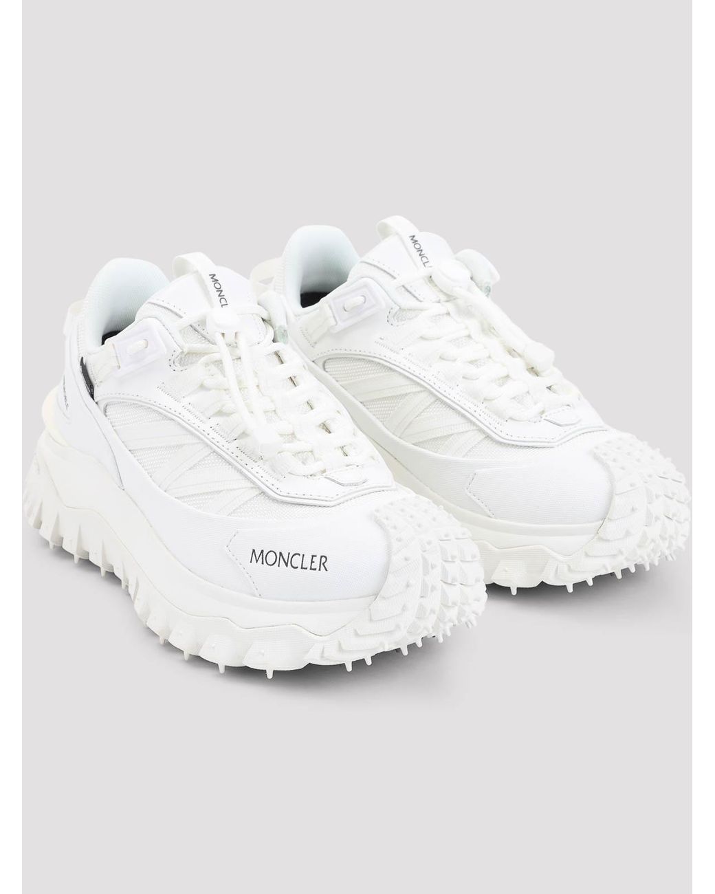 Moncler White Sneakers