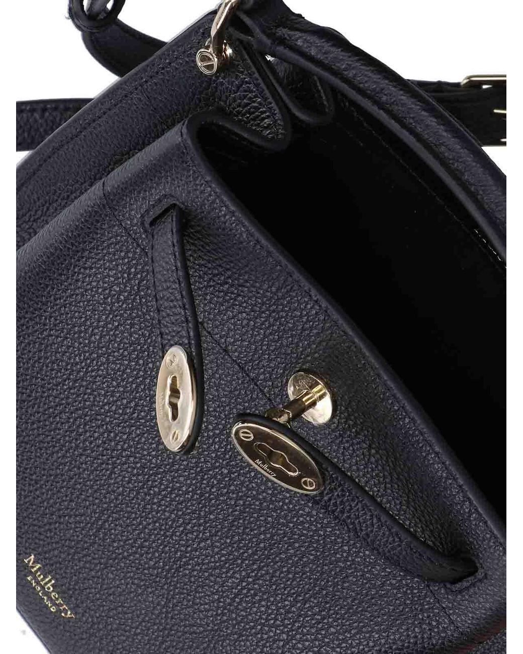 Mulberry Black Mini Bucket Bag