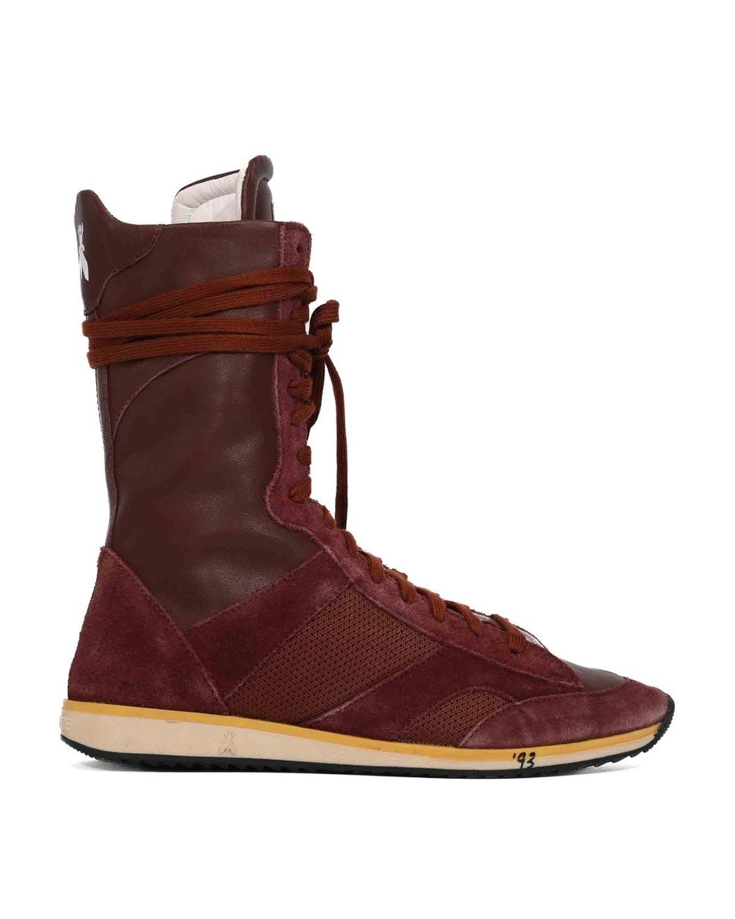 Patrizia Pepe Brown Sneakers Racing Sk