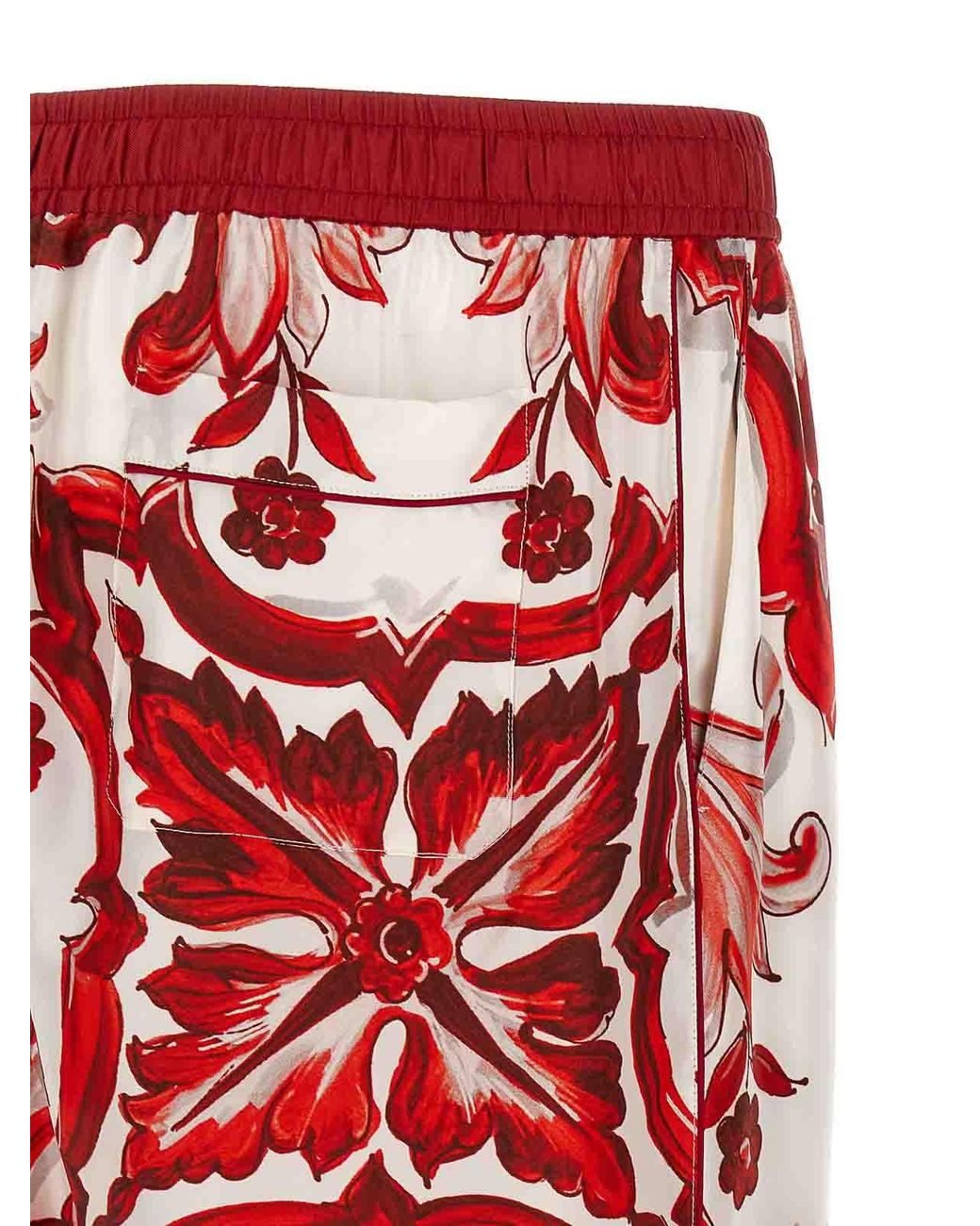 Dolce & Gabbana Red Vanity' Pants for men