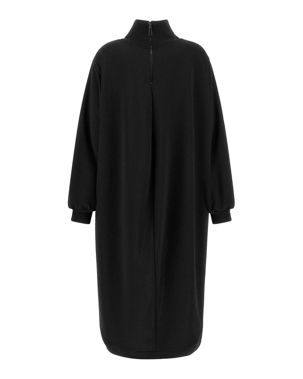 DI.LA3 PARI' Black Coda Lunga Sweatshirt