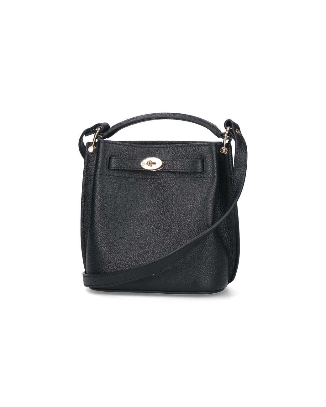 Mulberry Black Mini Bucket Bag