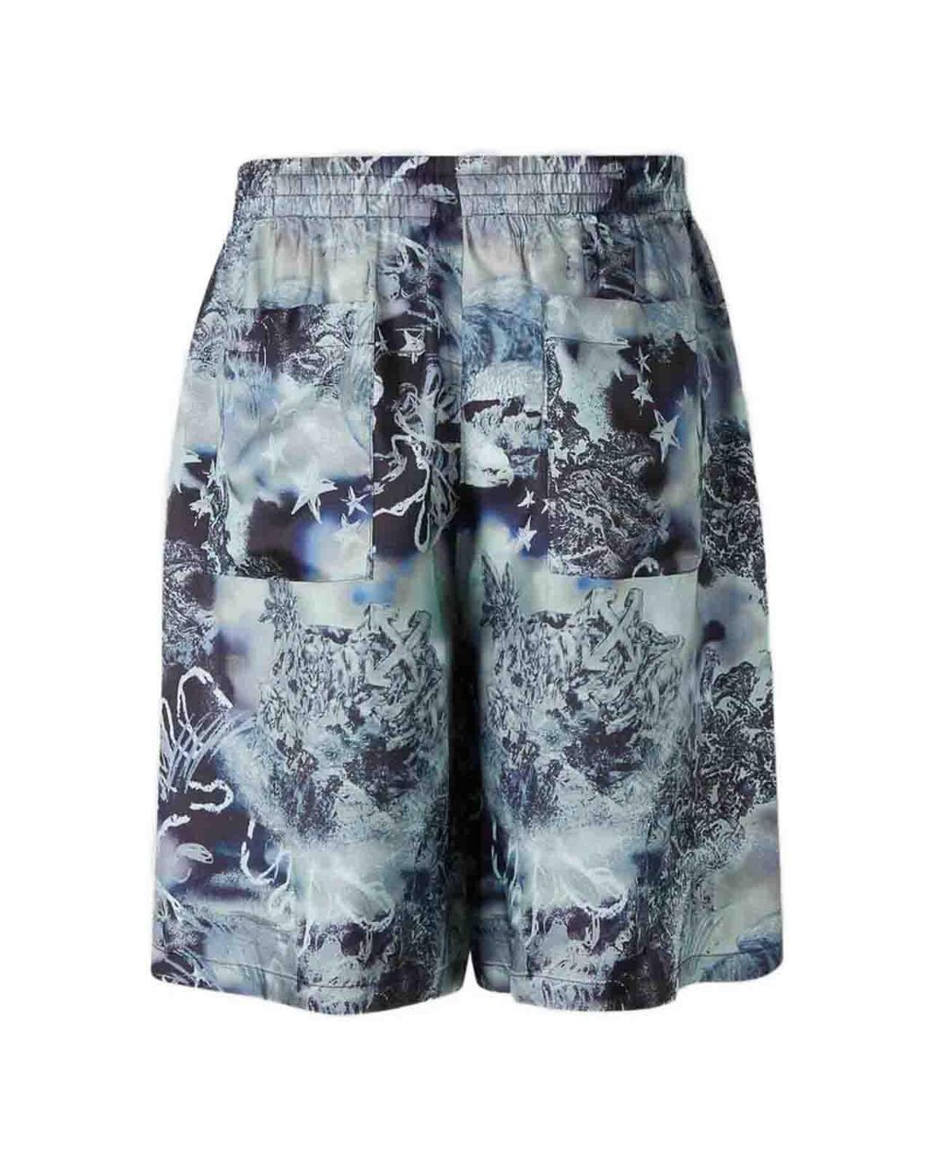 Off-White c/o Virgil Abloh Blue Shorts for men