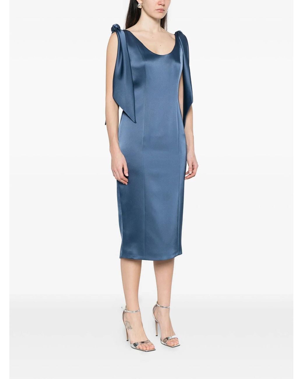 Fely Campo Blue Dress