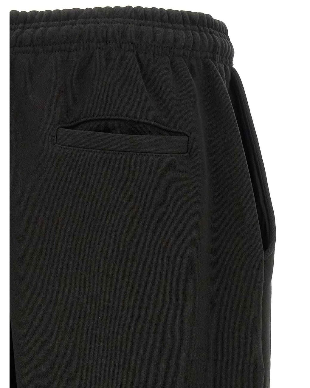 Entire studios Black Cotton Joggers for men
