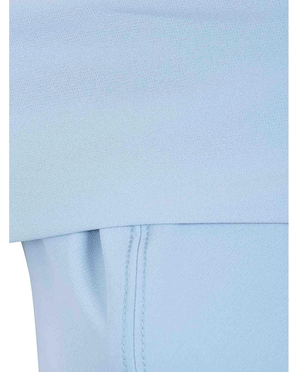 Ralph Lauren Blue Woven Midi Dress