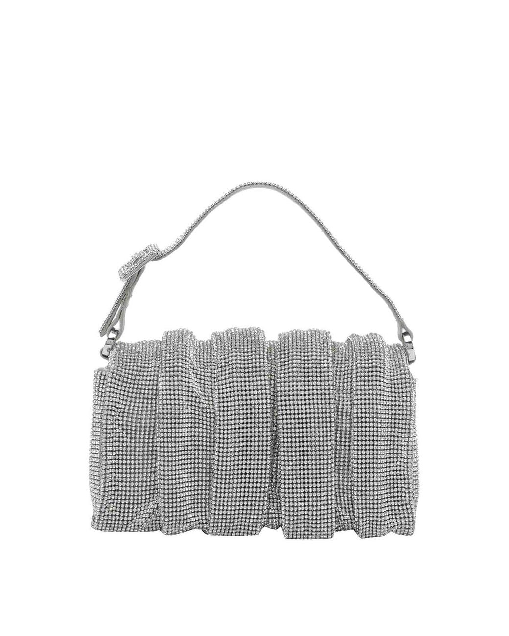 Benedetta Bruzziches Gray Iris Handbag