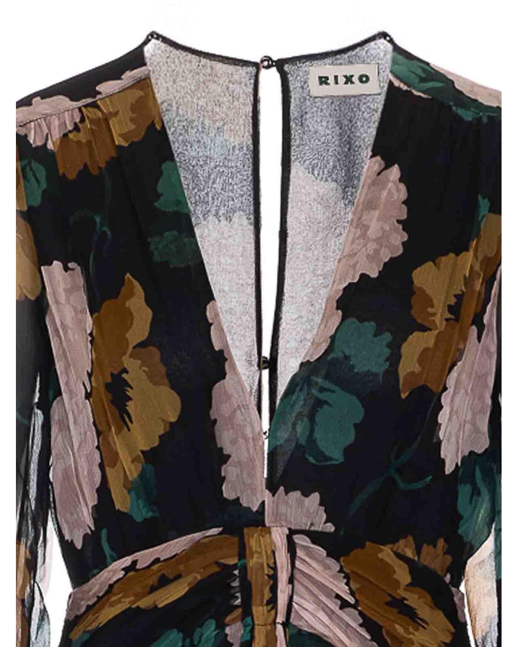 Rixo Black Meera Dress