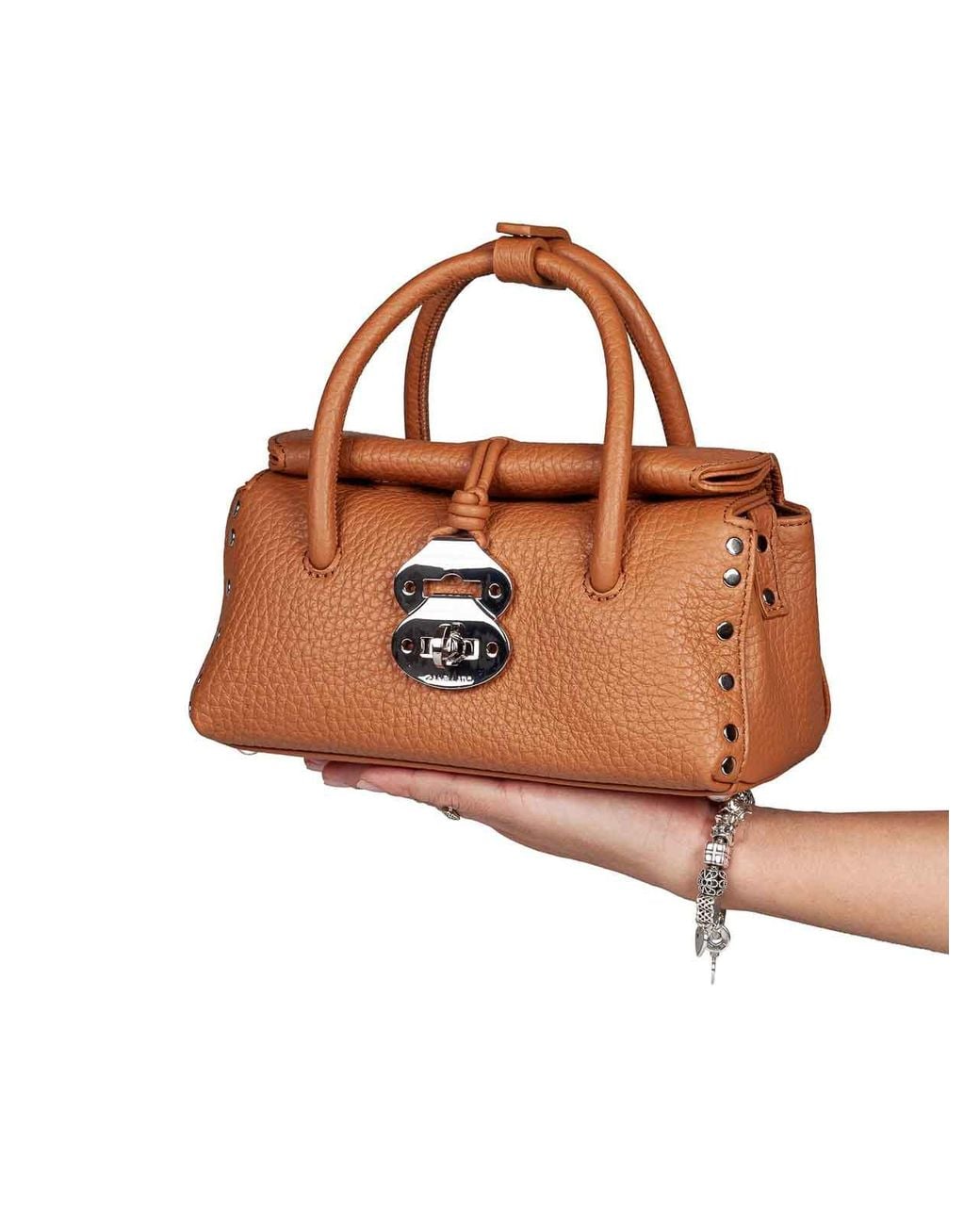 Zanellato Brown Dotta Baby Handbag