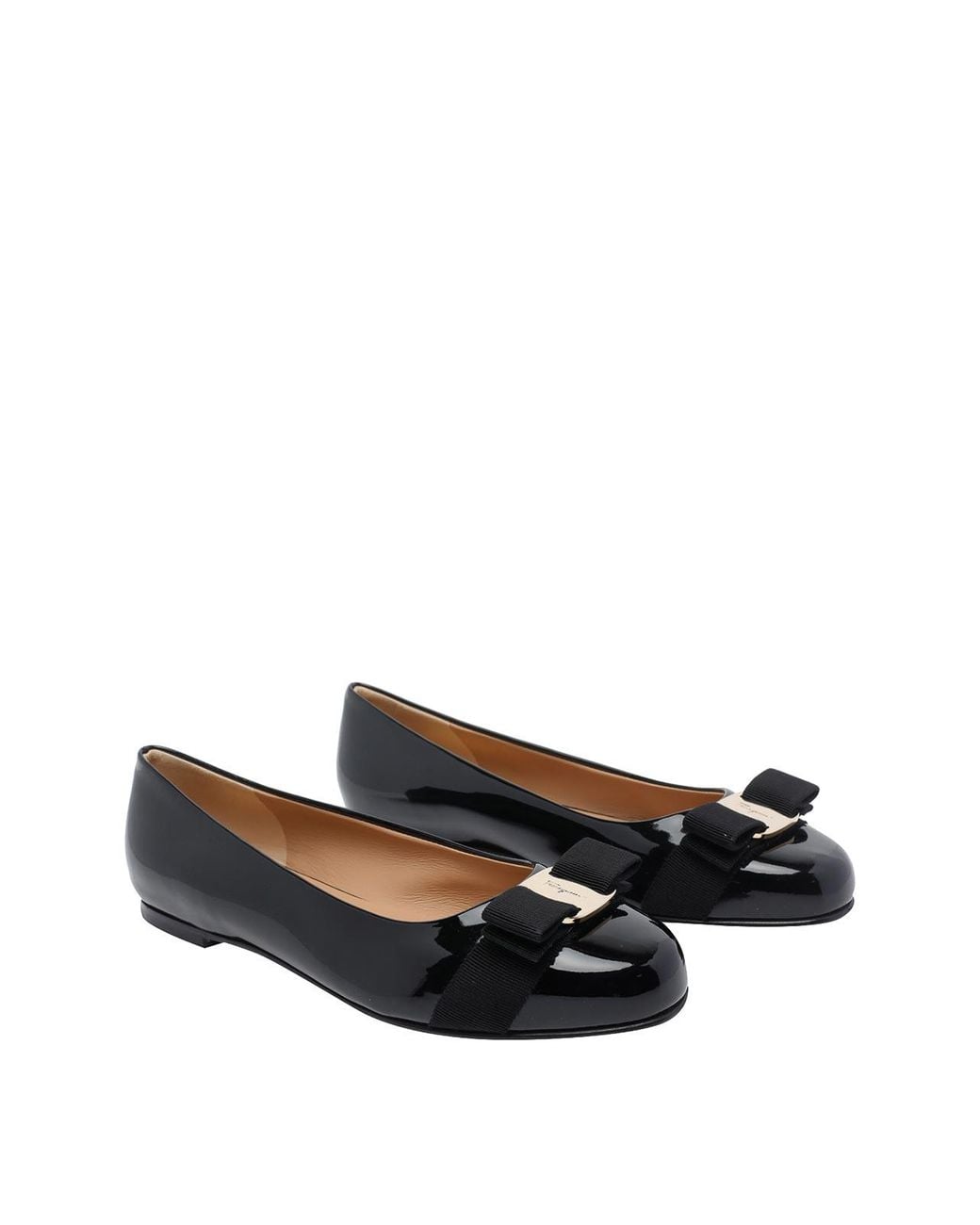 Ferragamo Black Varina New Ballets