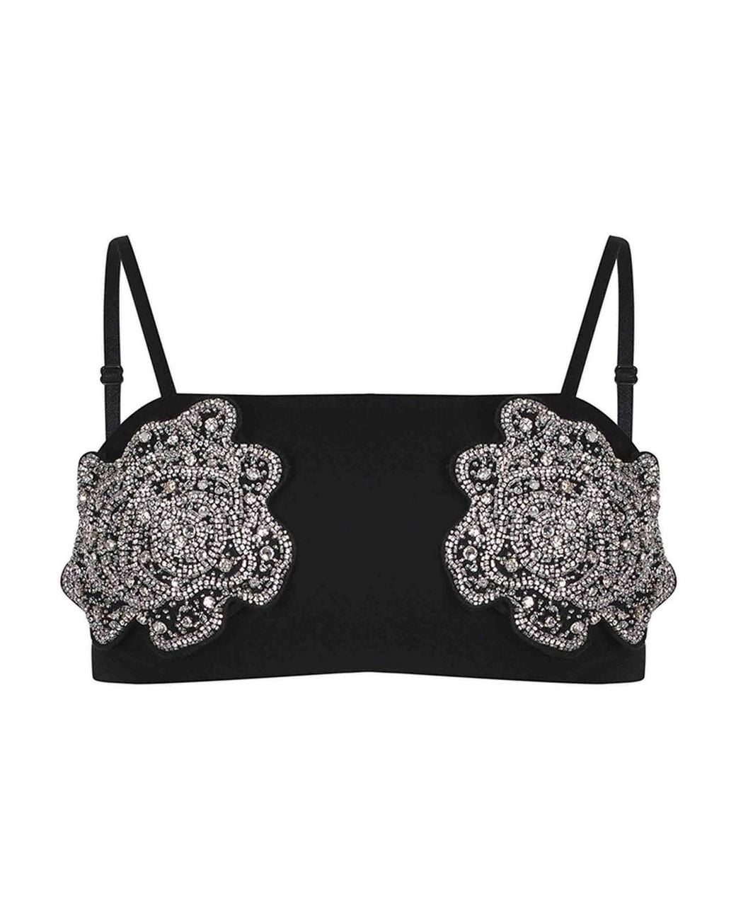 Pinko Black Top Made Of Viscose Blend