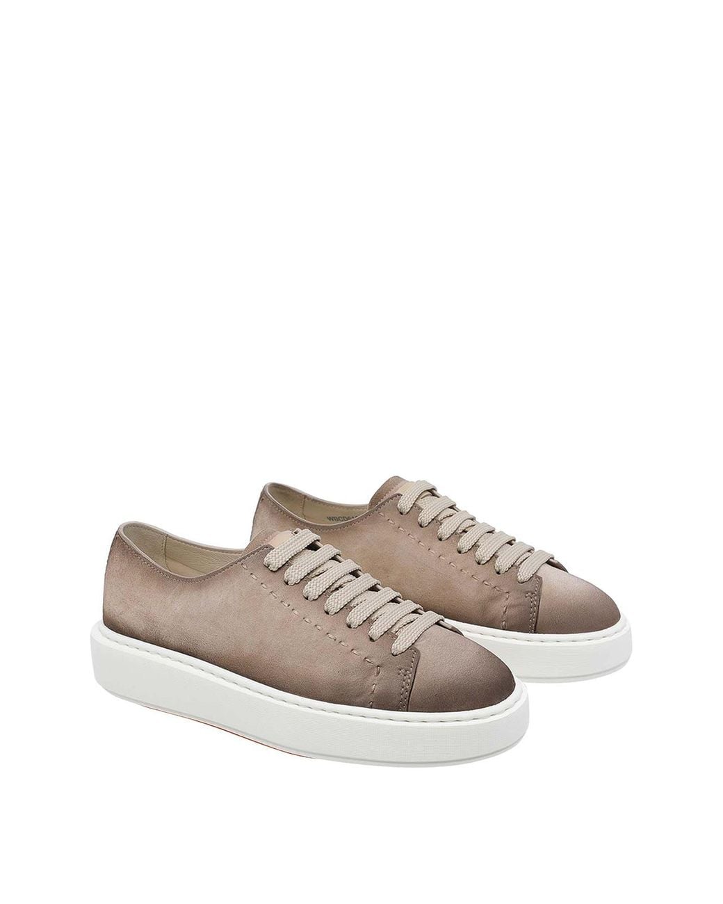 Santoni Brown Sneakers