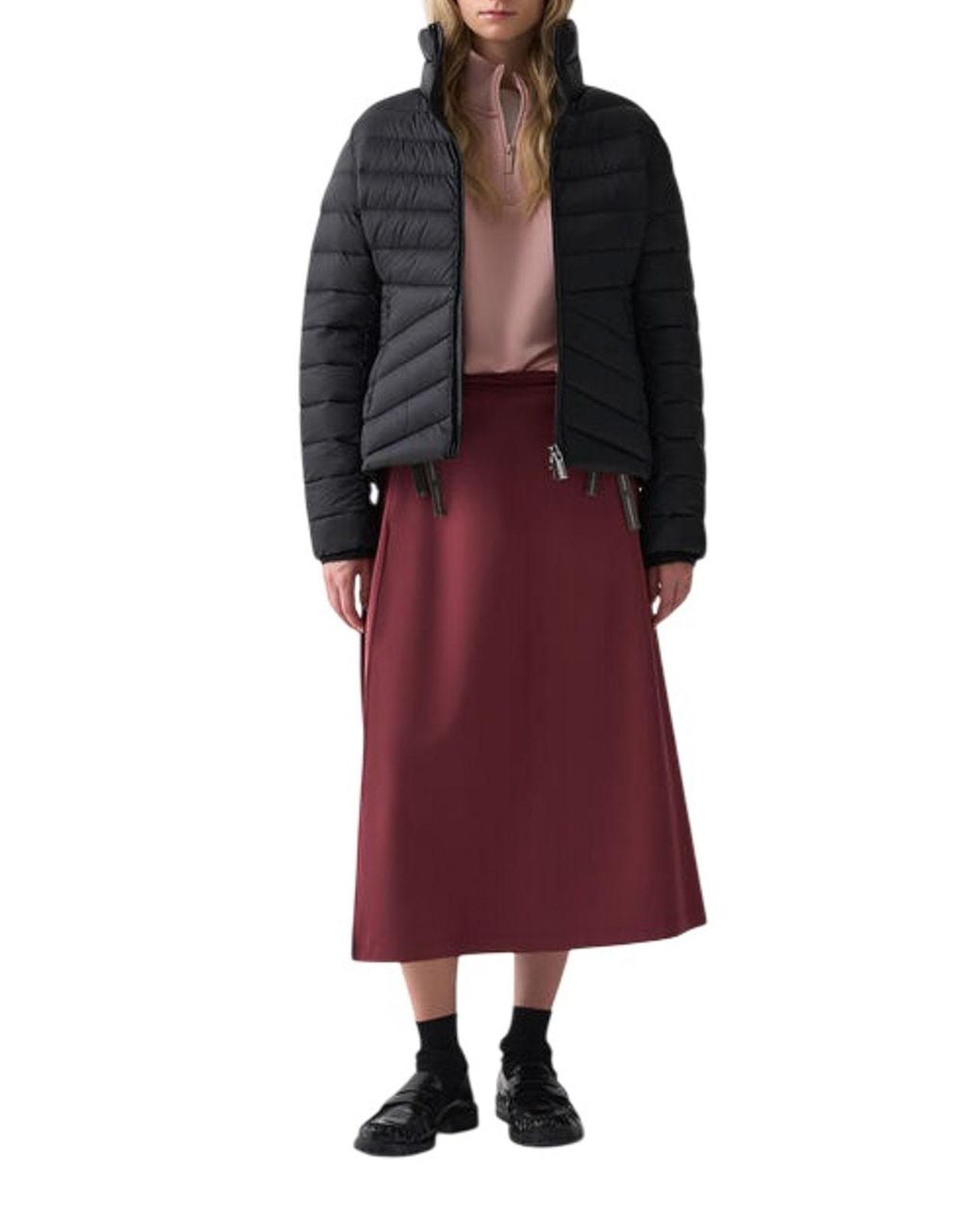 Colmar Black Padded Coat