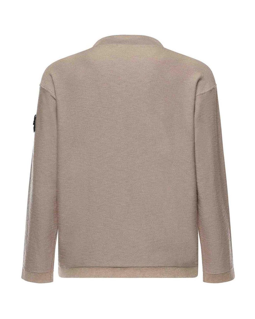 Stone Island Natural Sweaters Cotton Polyamide for men