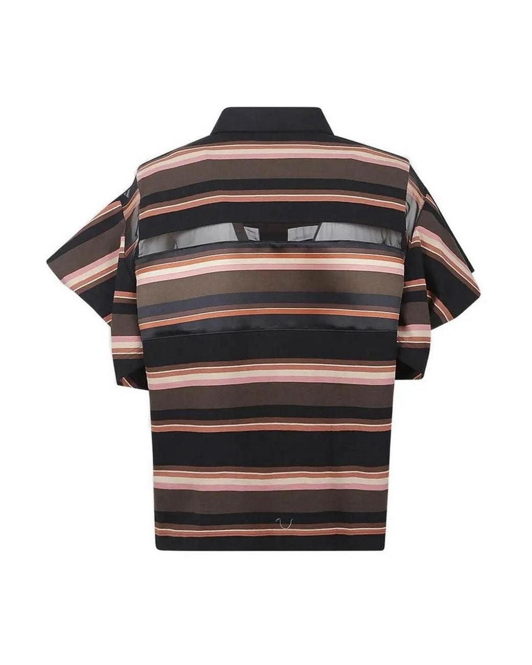 Polo Sacai de color Black