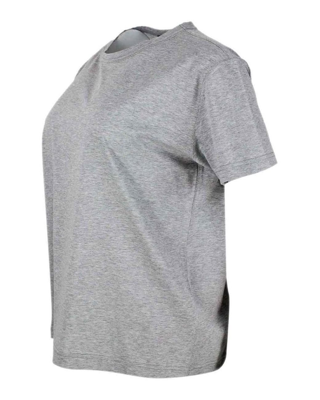 Fabiana Filippi Gray T-Shirts And Polos 100Co