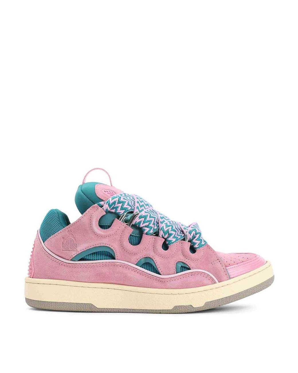 Lanvin Pink Curb Sneakers