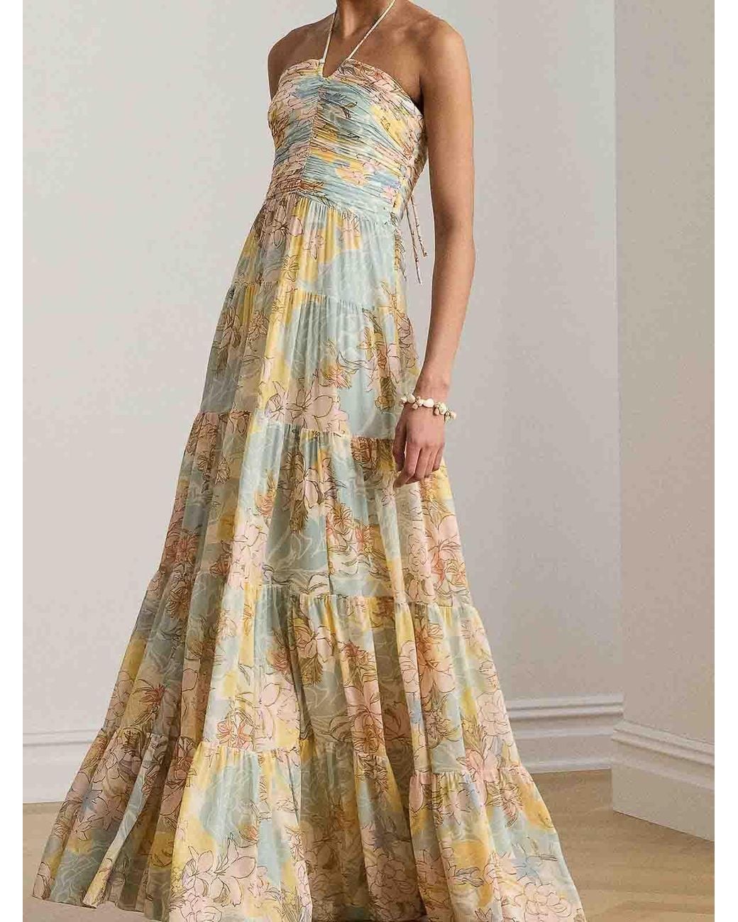 Ralph Lauren Natural Floral Dress