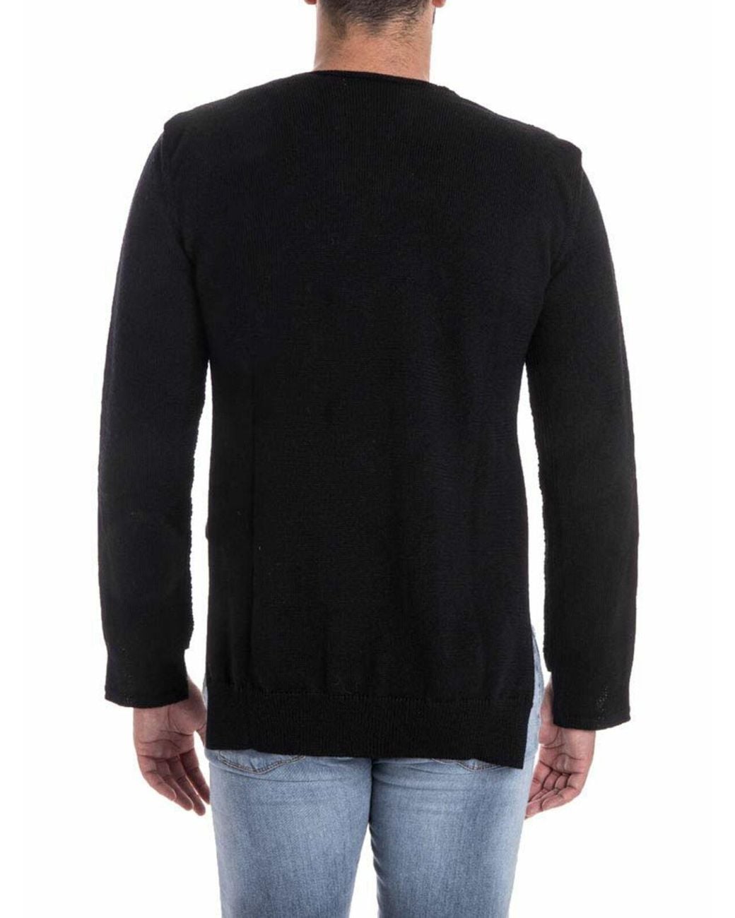 Comme des Garçons Black Wool Sweater for men