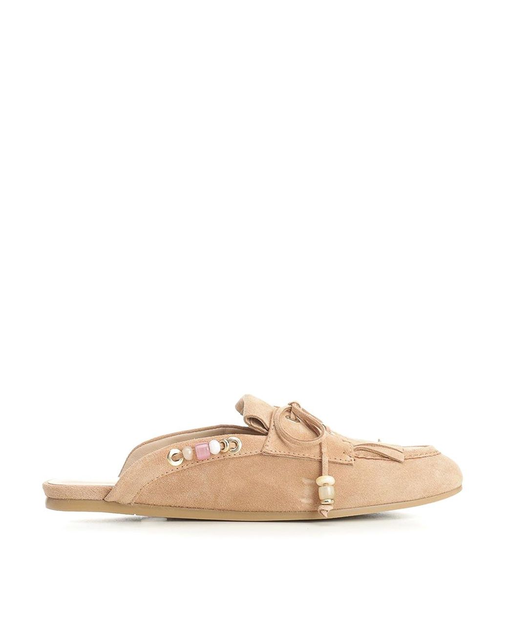 Stuart Weitzman Natural Tinsley Mule From Mallorca