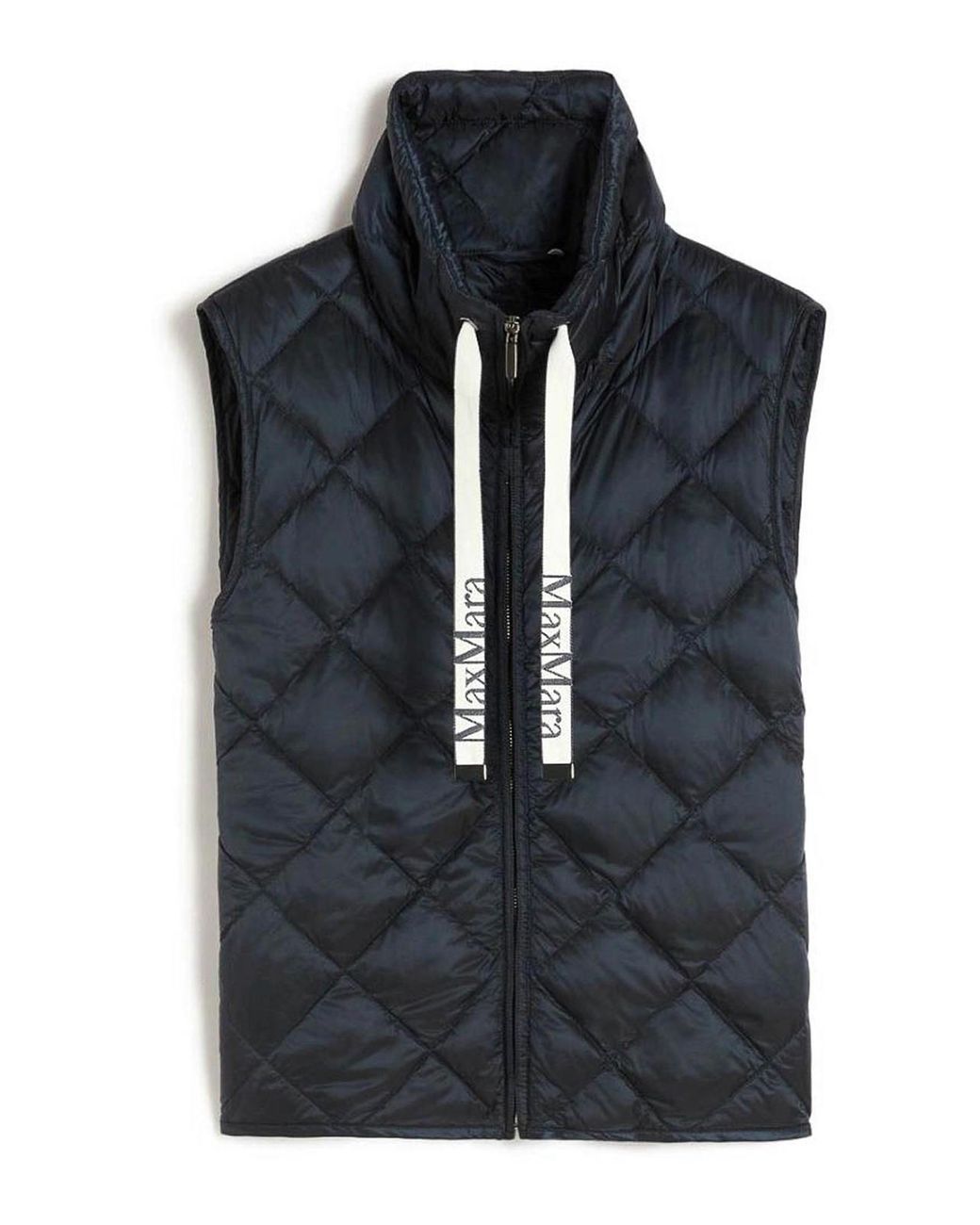 Max Mara Black Padded Vest