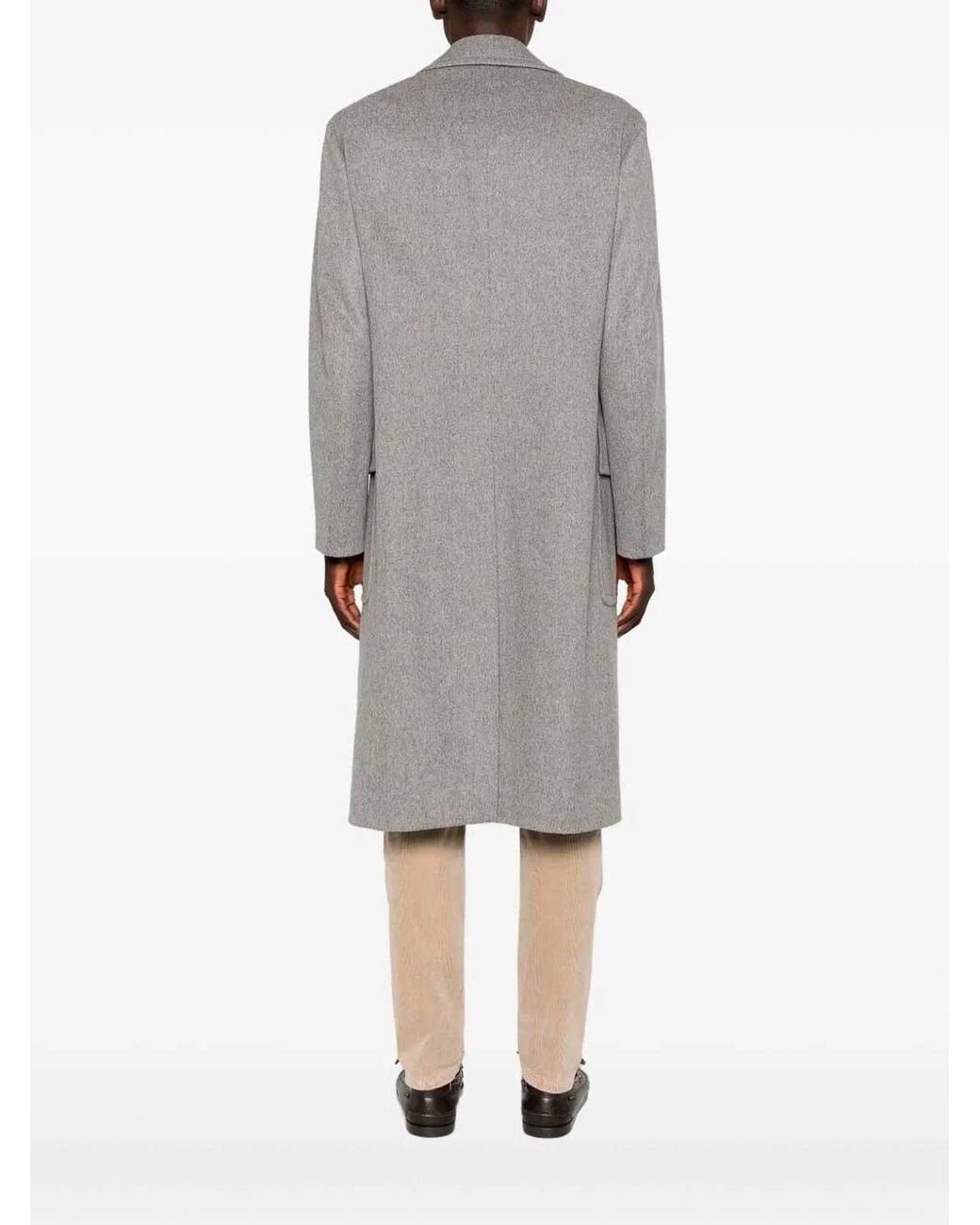 Lardini Gray Coat for men