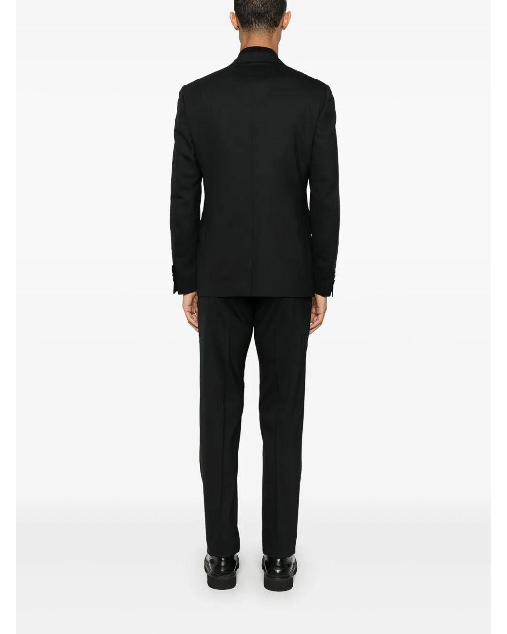 Lardini Black Soiree Slim Fit Dress for men