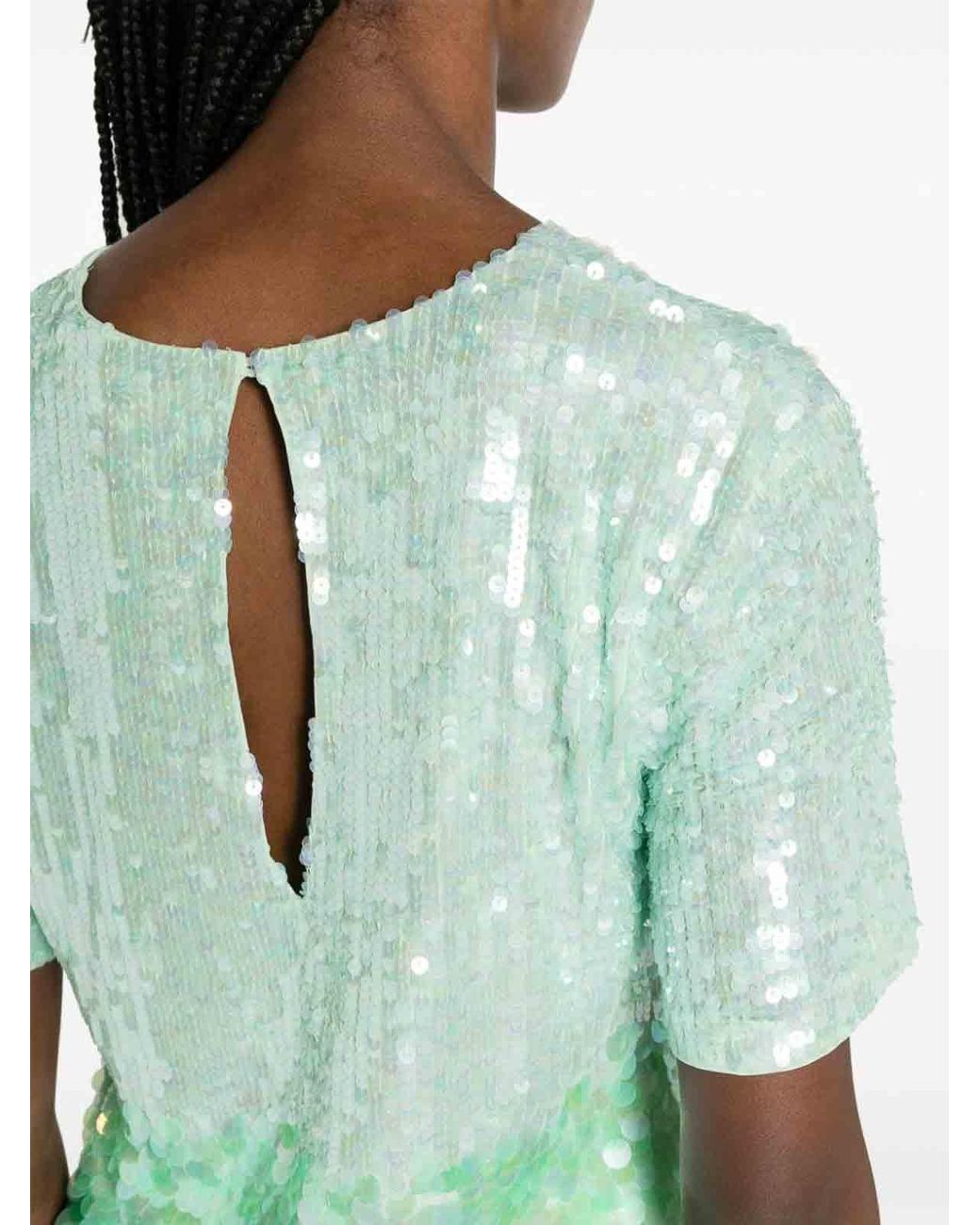 P.A.R.O.S.H. Green Blouse