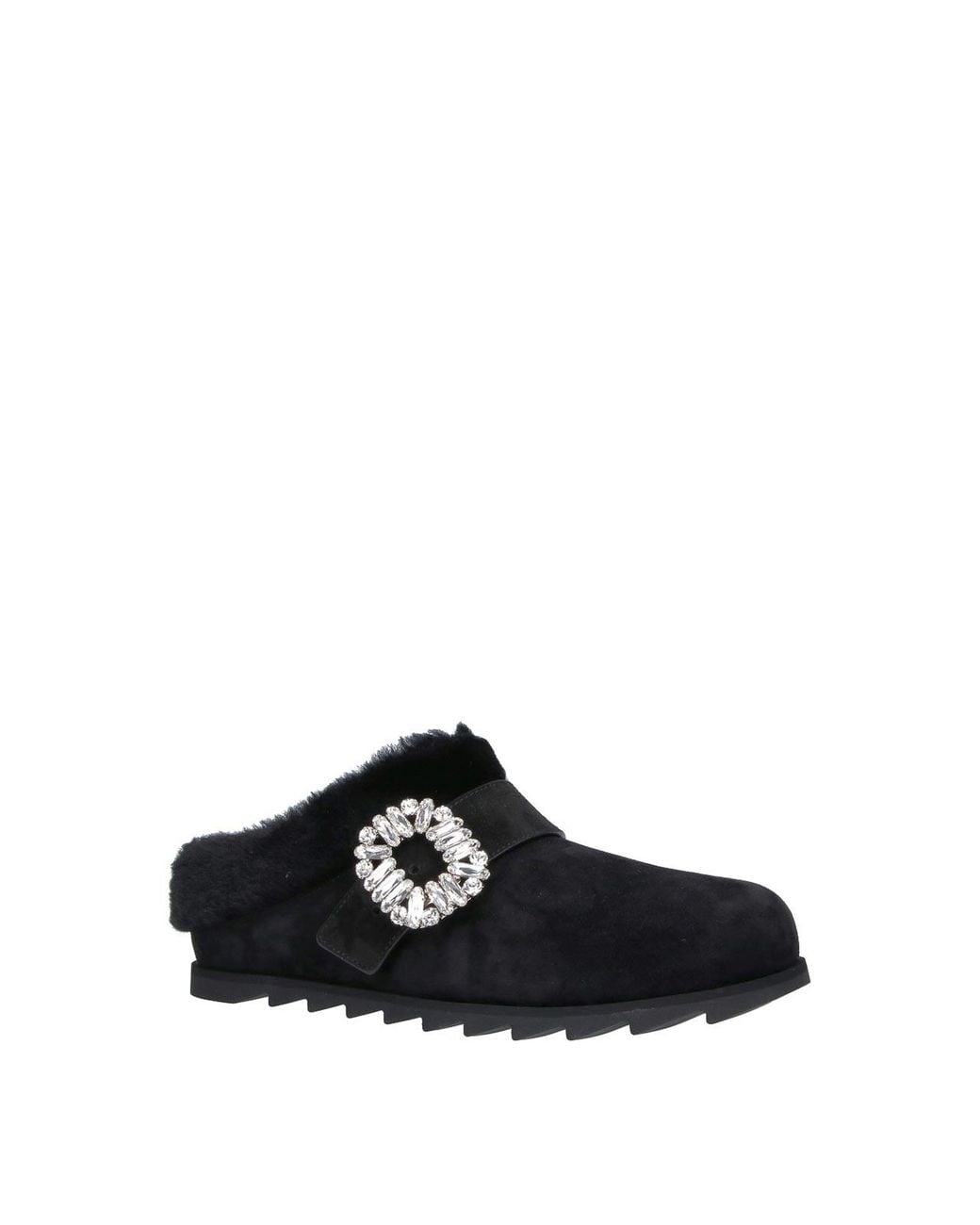 Roger Vivier Black Mules
