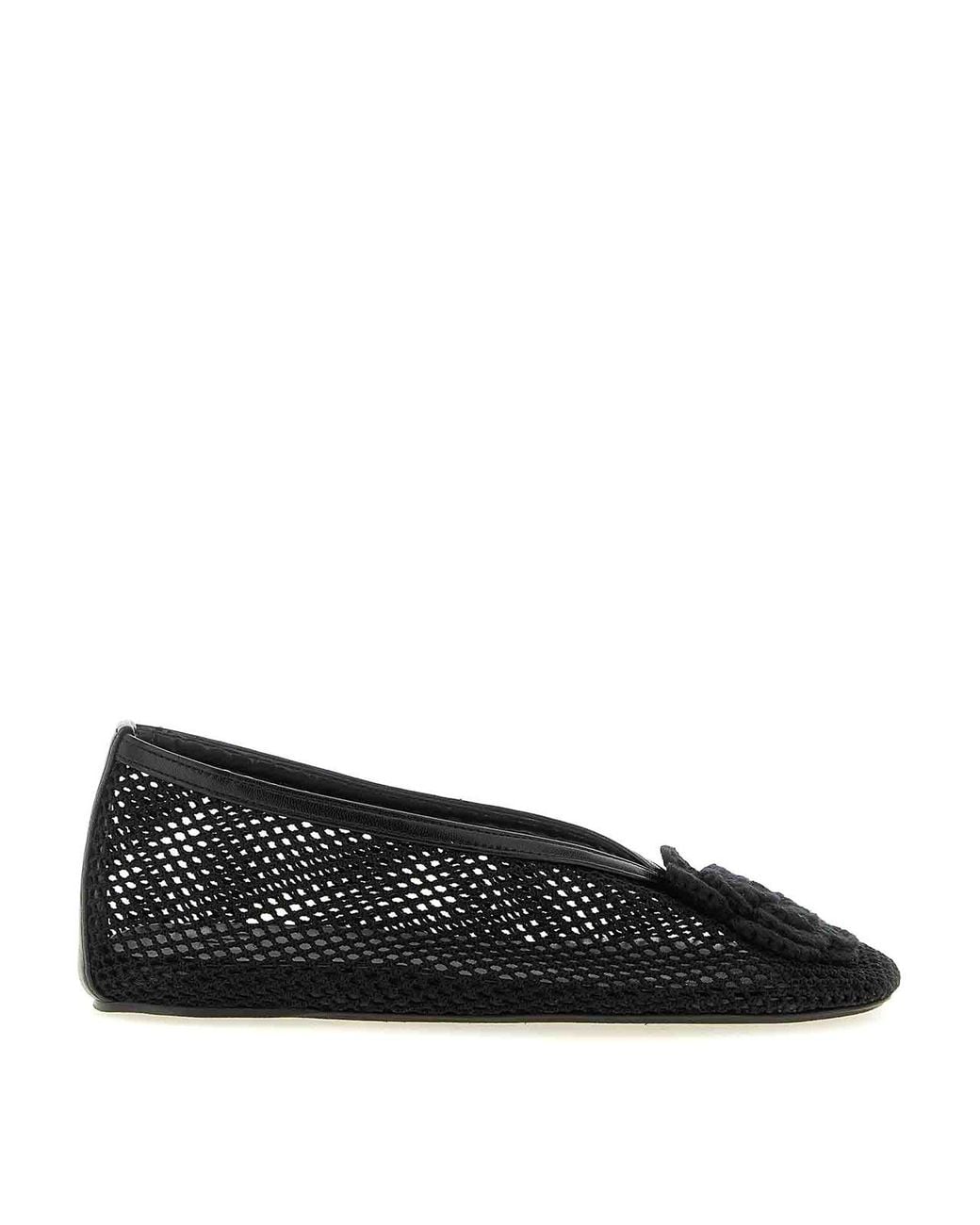 Ganni Black Jenny' Ballet Flats