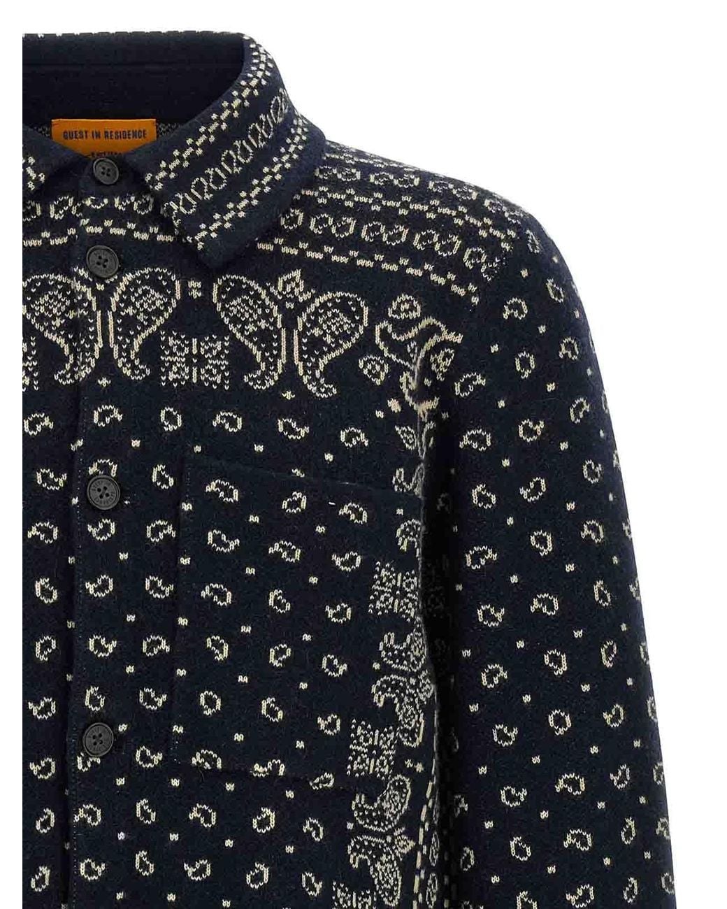 Guest In Residence Gray Shirt for men