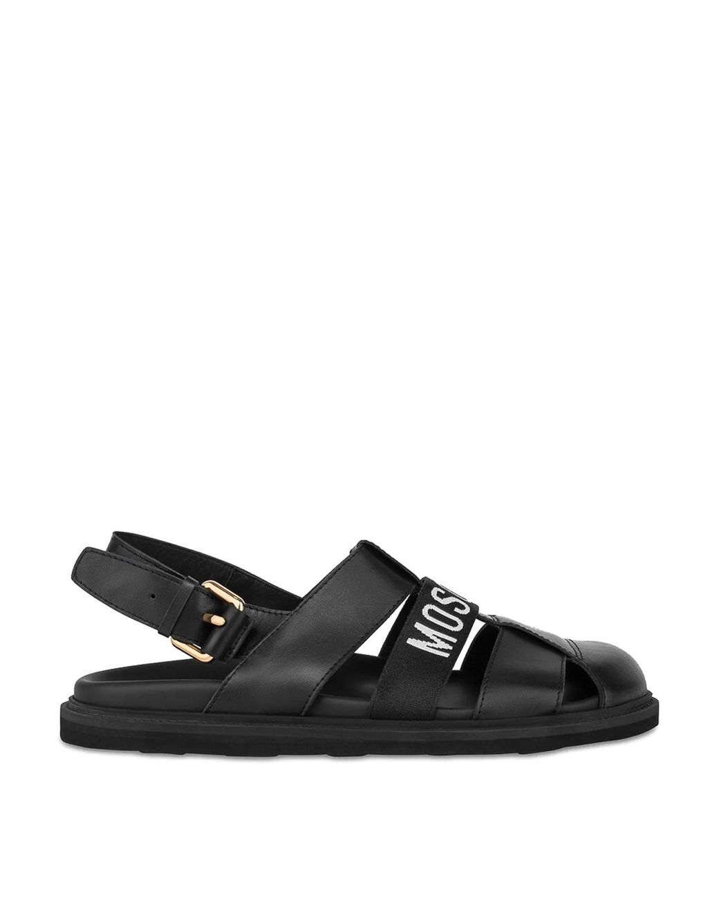 Moschino Black Sandalo Adrian for men