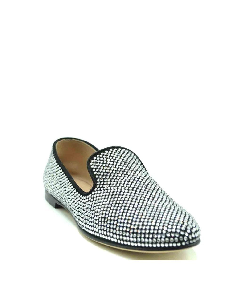 Giuseppe Zanotti Gray Ballet Flats
