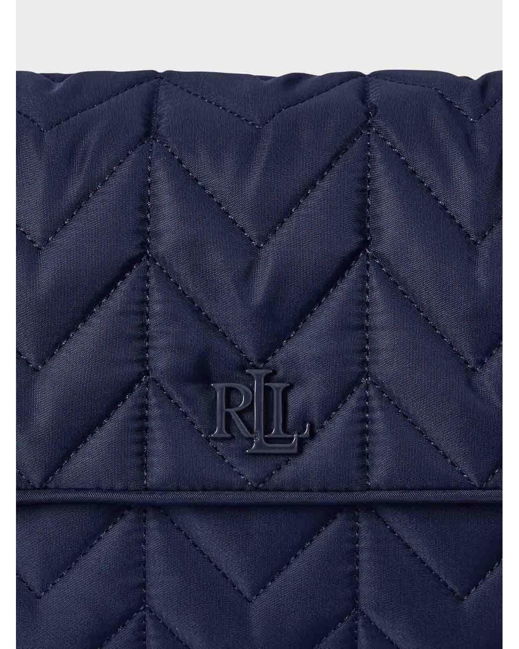 Ralph Lauren Blue Stevie Msngr-Crossbody-Medium