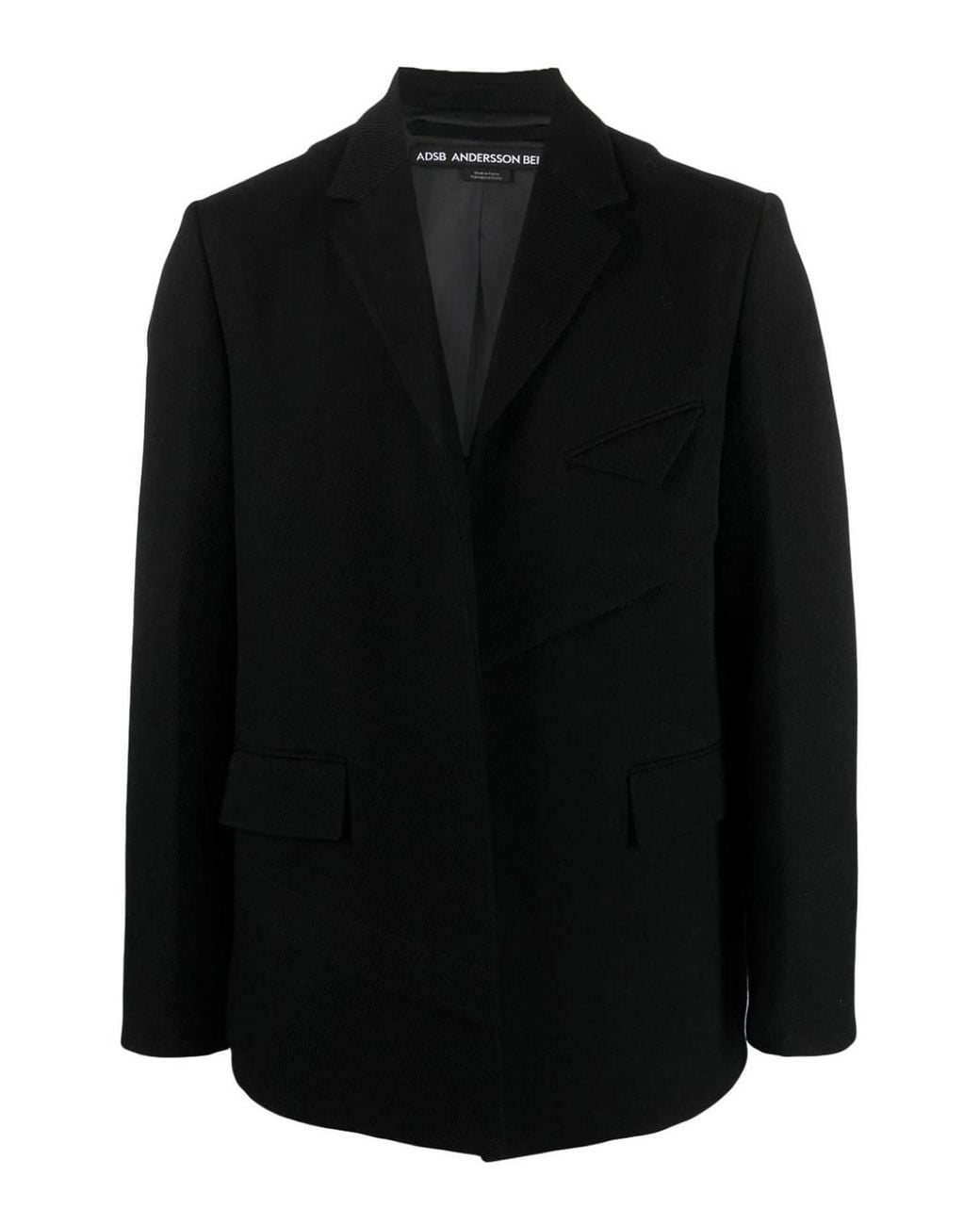 ANDERSSON BELL Black 'Camtton' Jacket for men