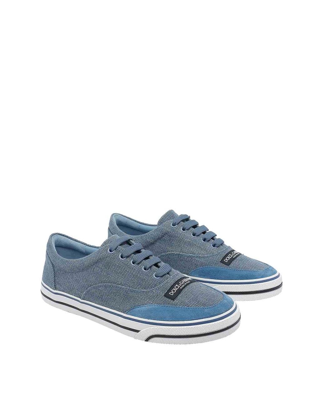 Dolce & Gabbana Blue Dolce&Gabbana Dg Sailing Sneakers for men