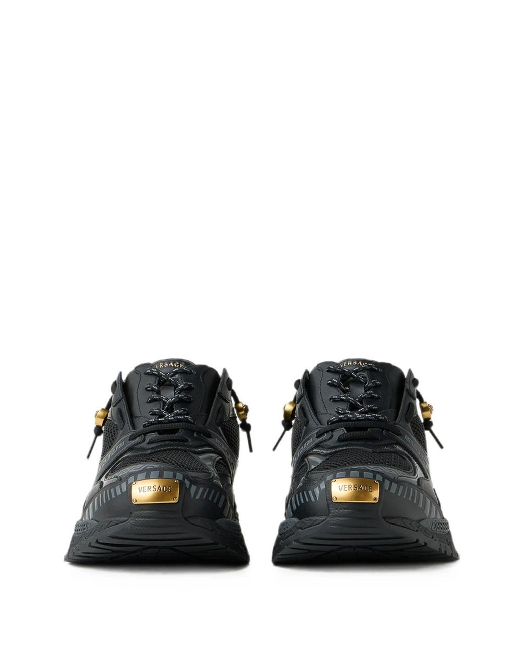 Versace Black Shoes for men