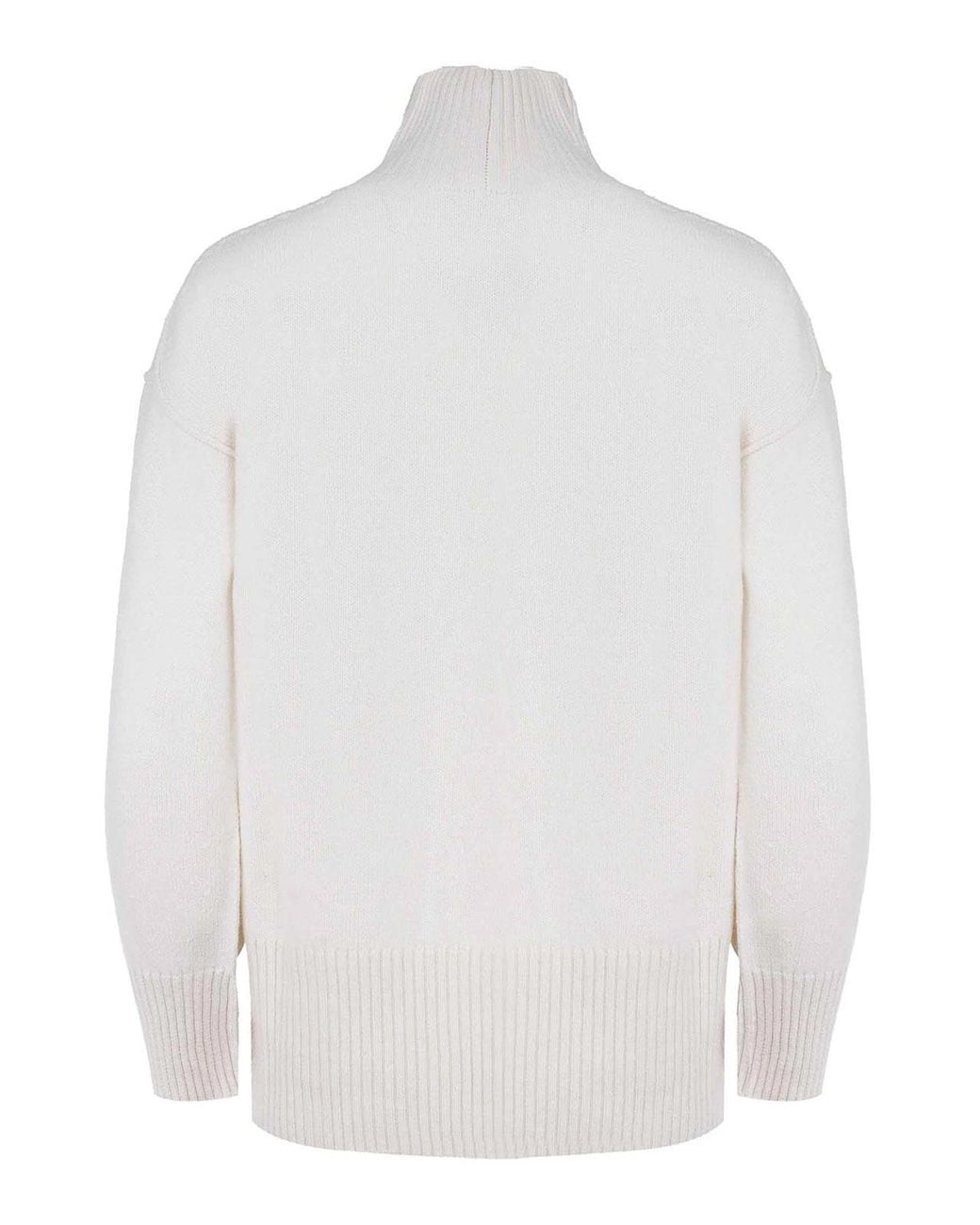 Suéter Cuello Redondo Vanisé de color White