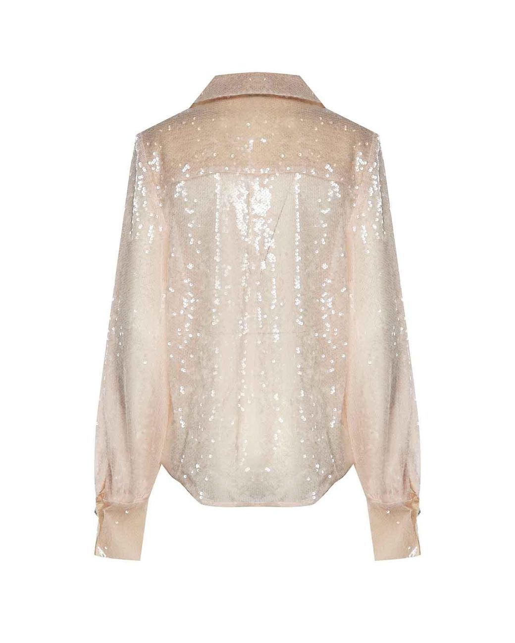Galia Lahav Natural Orlena Sequin Shirt