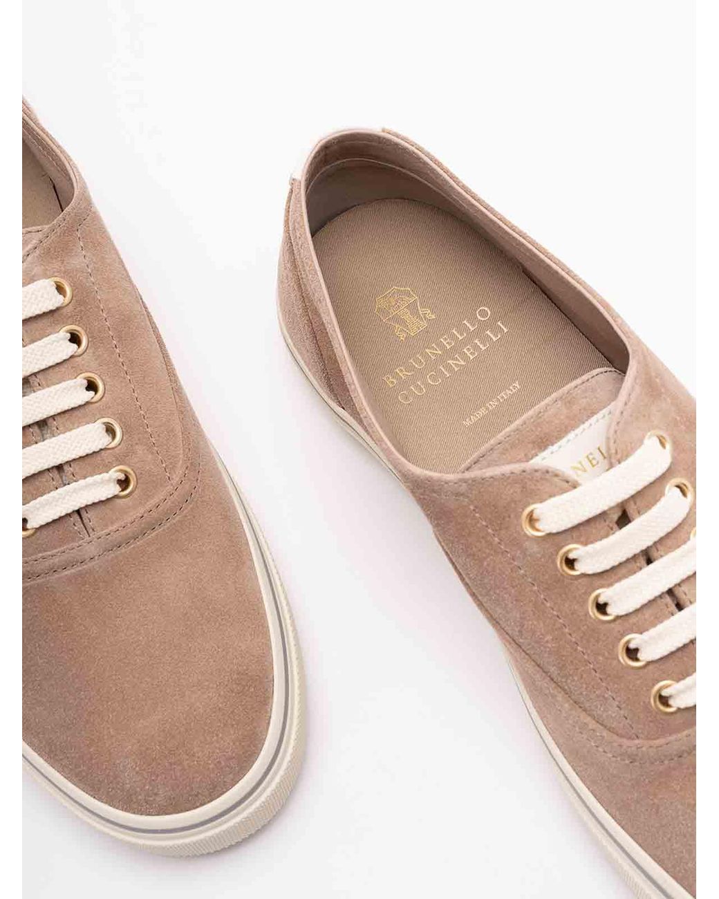 Brunello Cucinelli Gray Sneakers for men