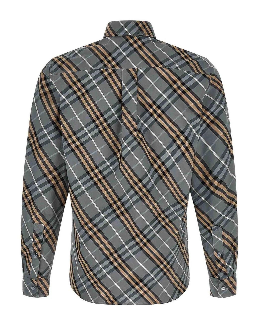 Burberry Gray Robert Shirt for men