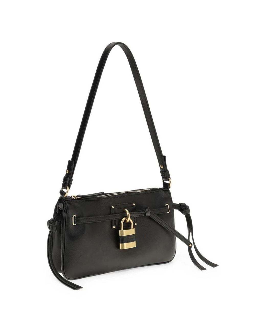 Chloé Black Mini Paddington Sling Soft Leather Pouch