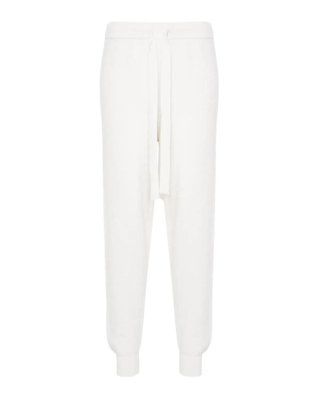 Golden Goose Deluxe Brand White Journeys Knit Sweatpants