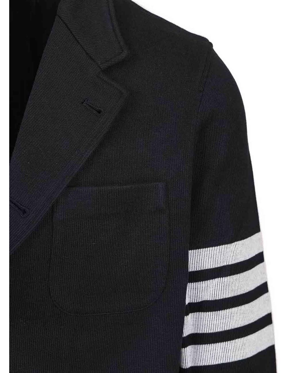 Thom Browne Black Sack Blazer for men