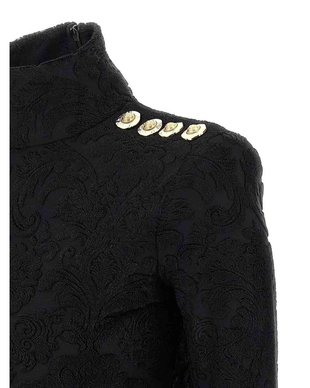 Balmain Black Top Pattern