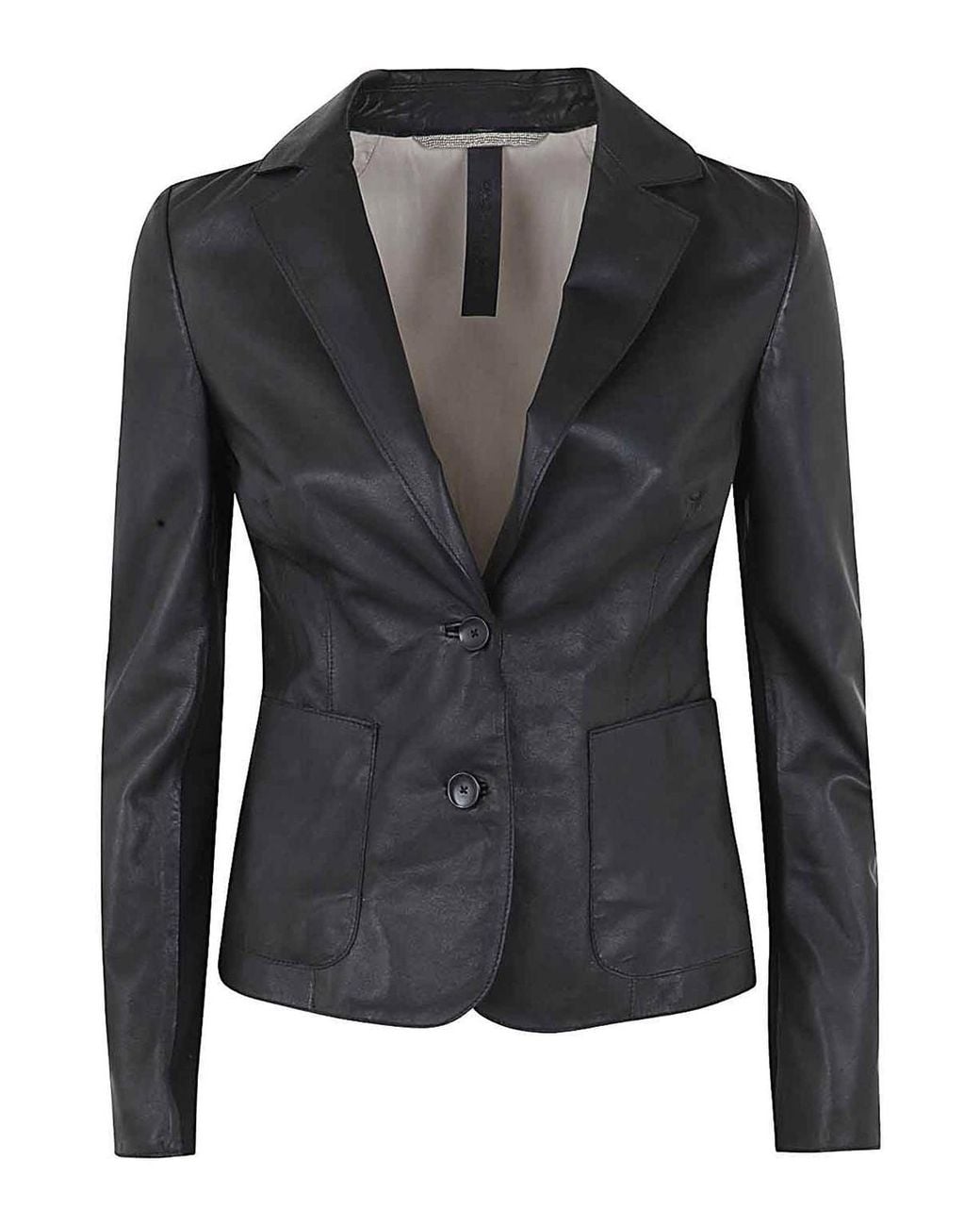 The Jackie Leathers Black Blair Jacket