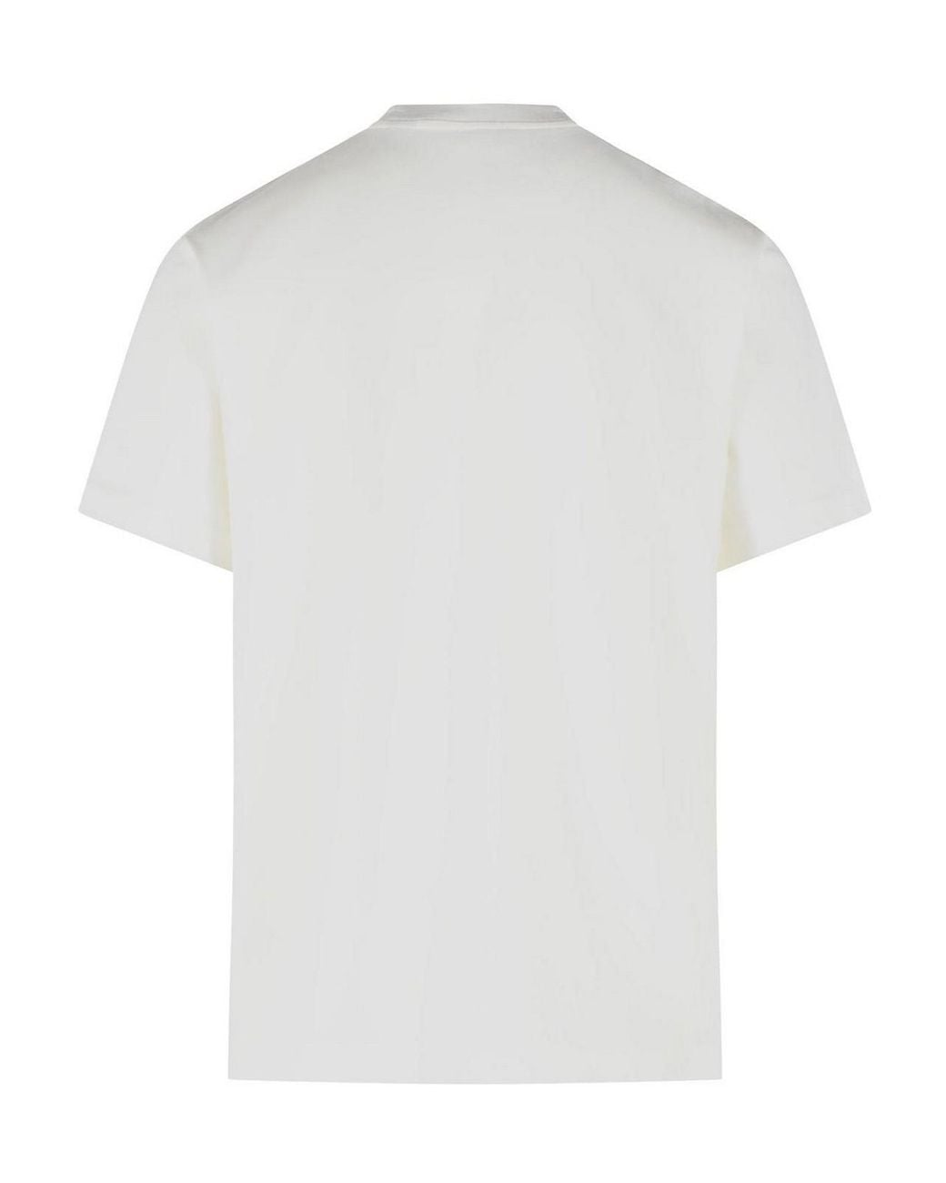 Burberry White Seth Cotton T-Shirt for men