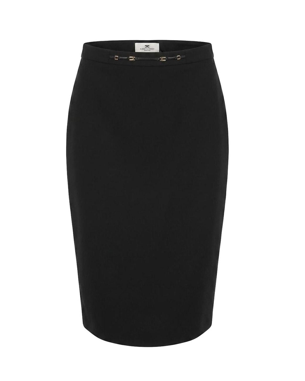 Elisabetta Franchi Black Skirt